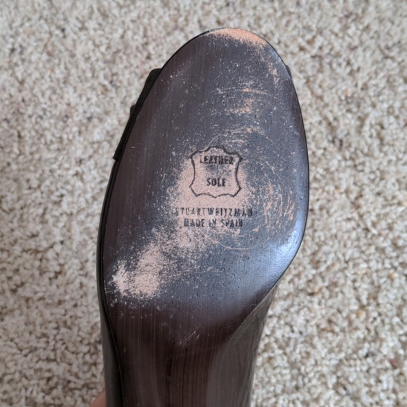 Stuart Weitzman open toe heel - Picture 7 of 8